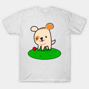 Playful Dog. T-Shirt